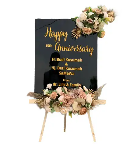 Papan Bunga Akrilik Galengdowo
